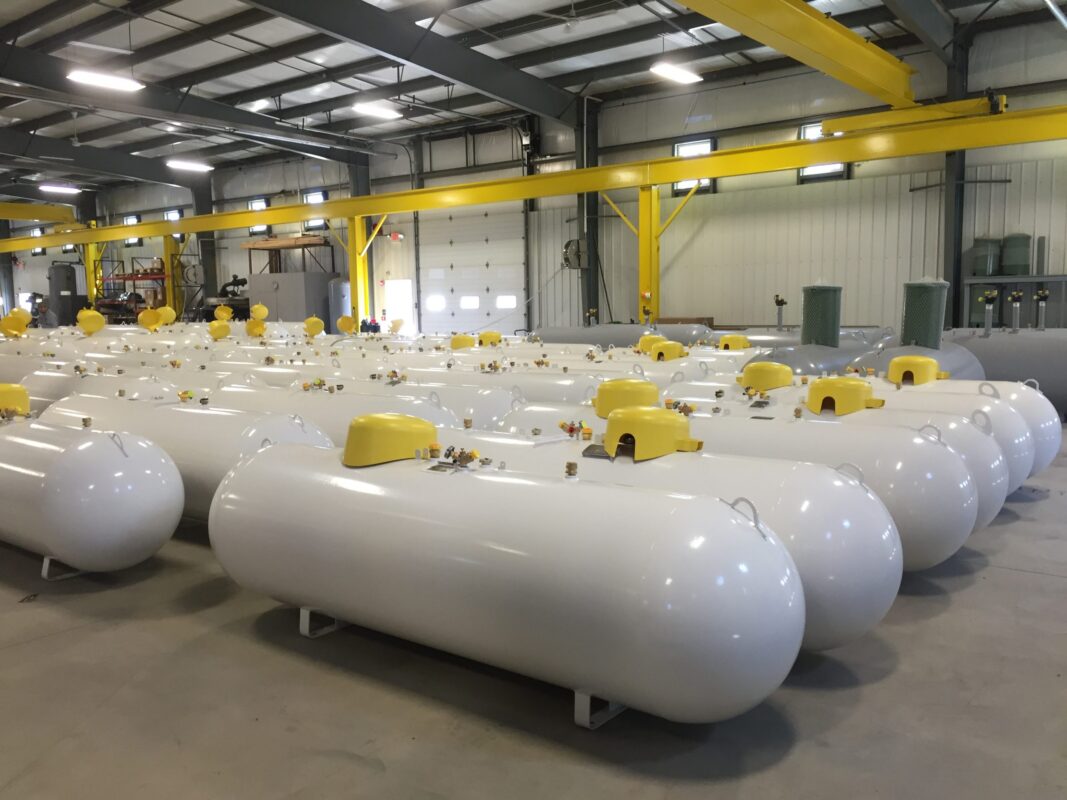 New 2000 Gallon Propane Tank