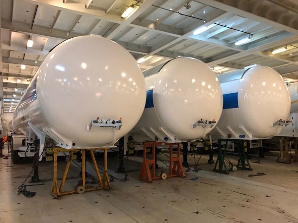 Durable LPG above ground tanks for sale