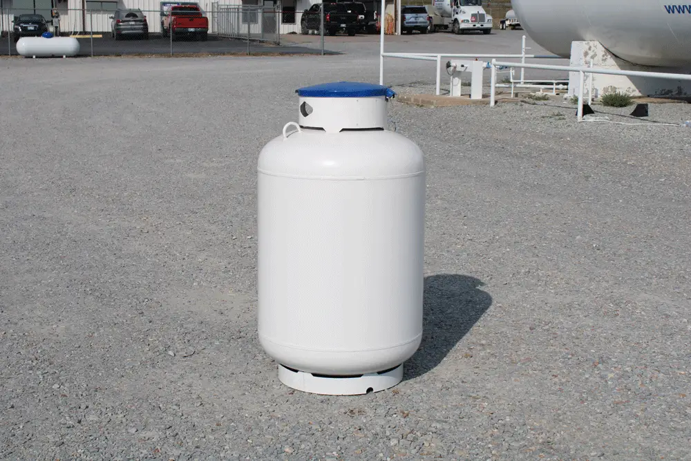 200 lbs (45.6 Gallon) Propane DOT Tank for sale