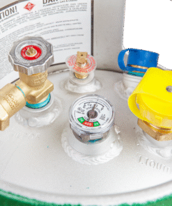 Aluminum Mower Propane Tank