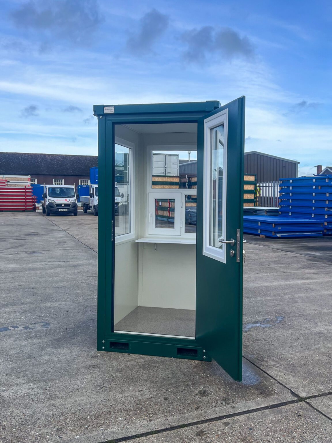 Security Gatehouse Ticket Kiosk